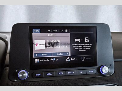 Hyundai KONA Elektro MY23 (100kW) TREND-Paket, Assistenz SOFORT VERFÜGBAR, Haltedauer!